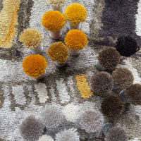 Rug poms