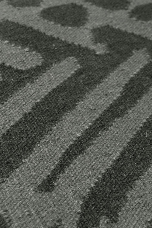 Boudha Flatweave Rug close up