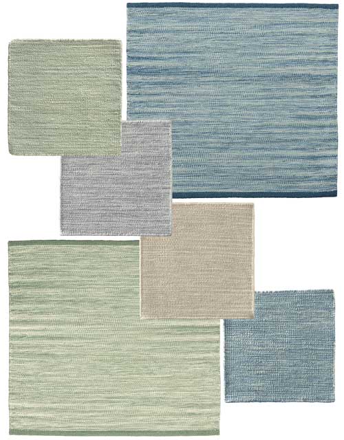 Space Dye   Flatweave Rug Samples