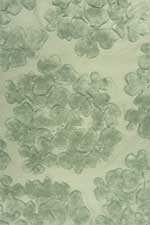 Fragmented Floral Shaggy Flatweave Rug