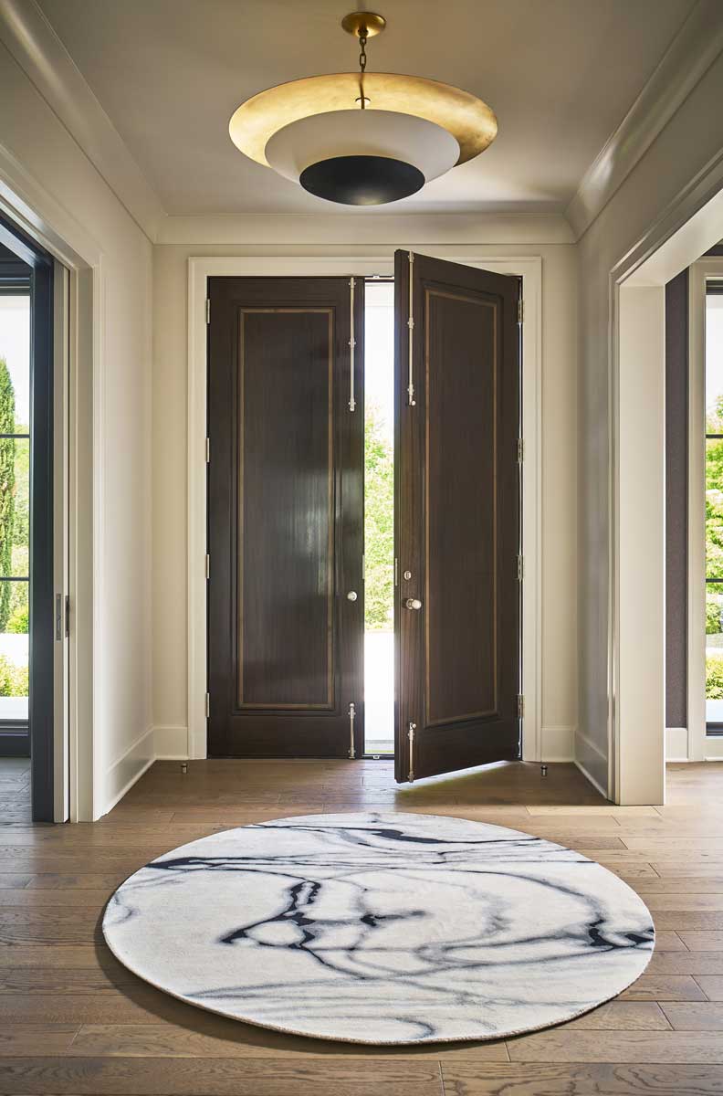 Waterlines Round Rug