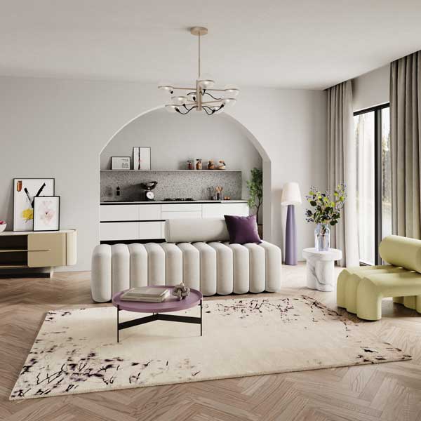 Lustre Pale Gold Rug